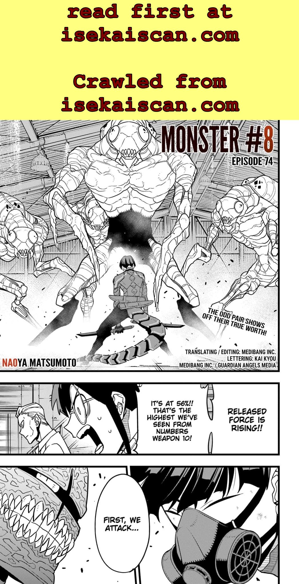 Read Kaiju No 8 Manga Online