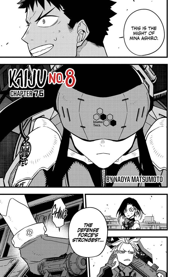 Read Kaiju No 8 Manga Online