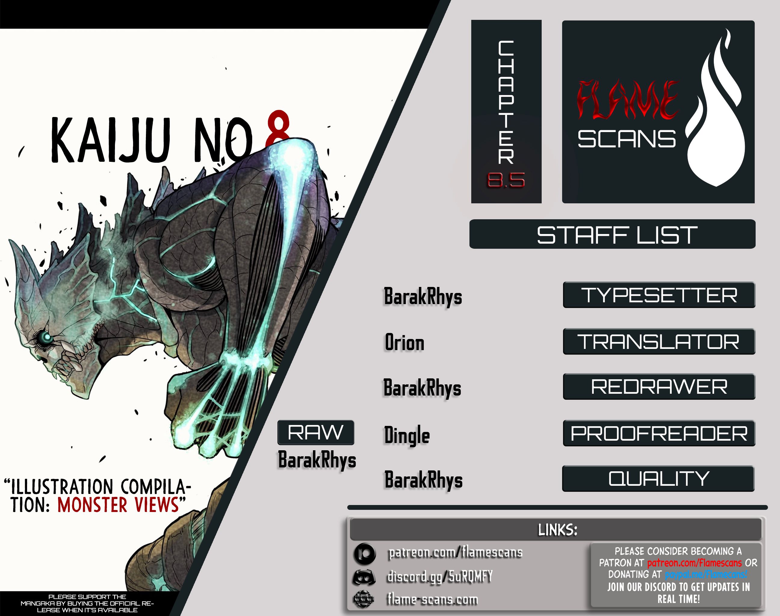 Read Kaiju No 8 Manga Online