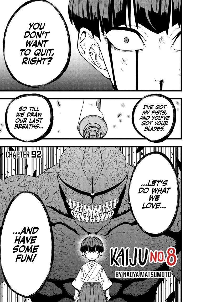 Read Kaiju No 8 Manga Online