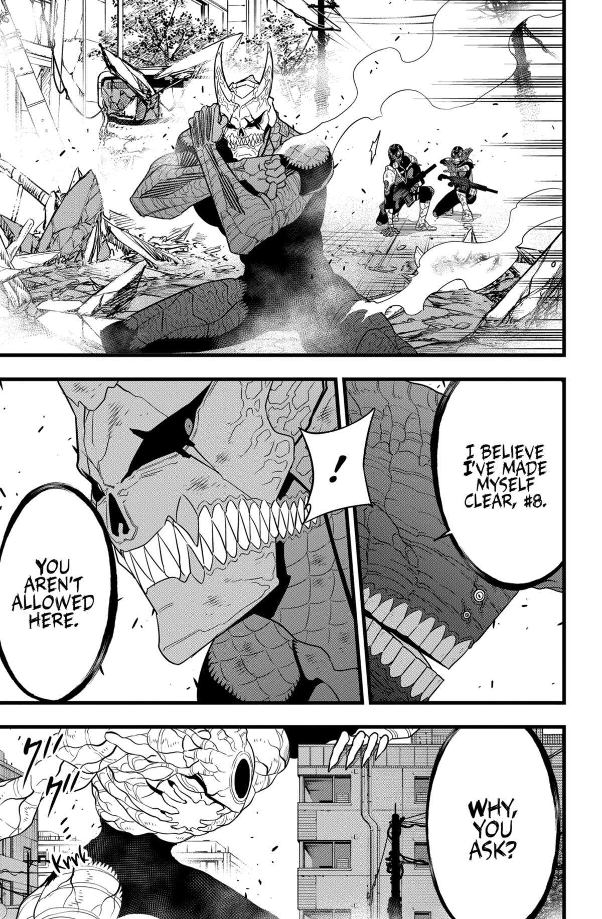 Read Kaiju No 8 Manga Online