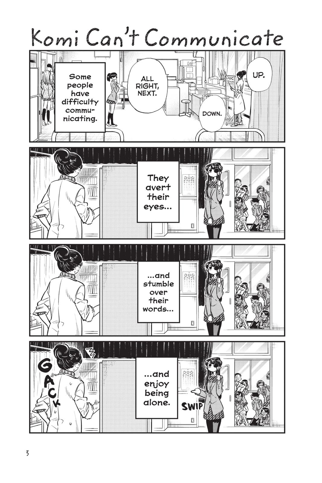 Read Komi Can't Communicate Manga Online