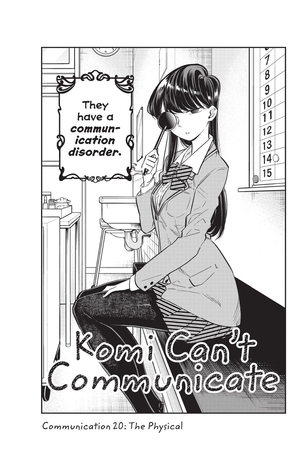 Read Komi Can't Communicate Manga Online
