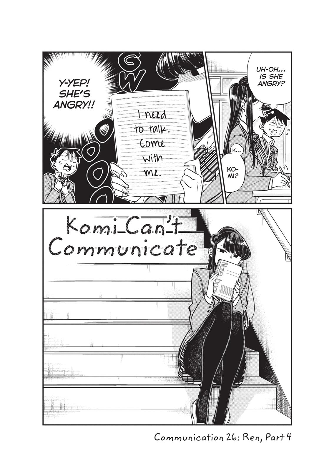 Read Komi Can't Communicate Manga Online
