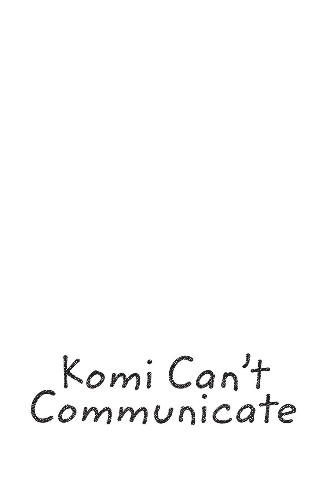 Read Komi Can't Communicate Manga Online