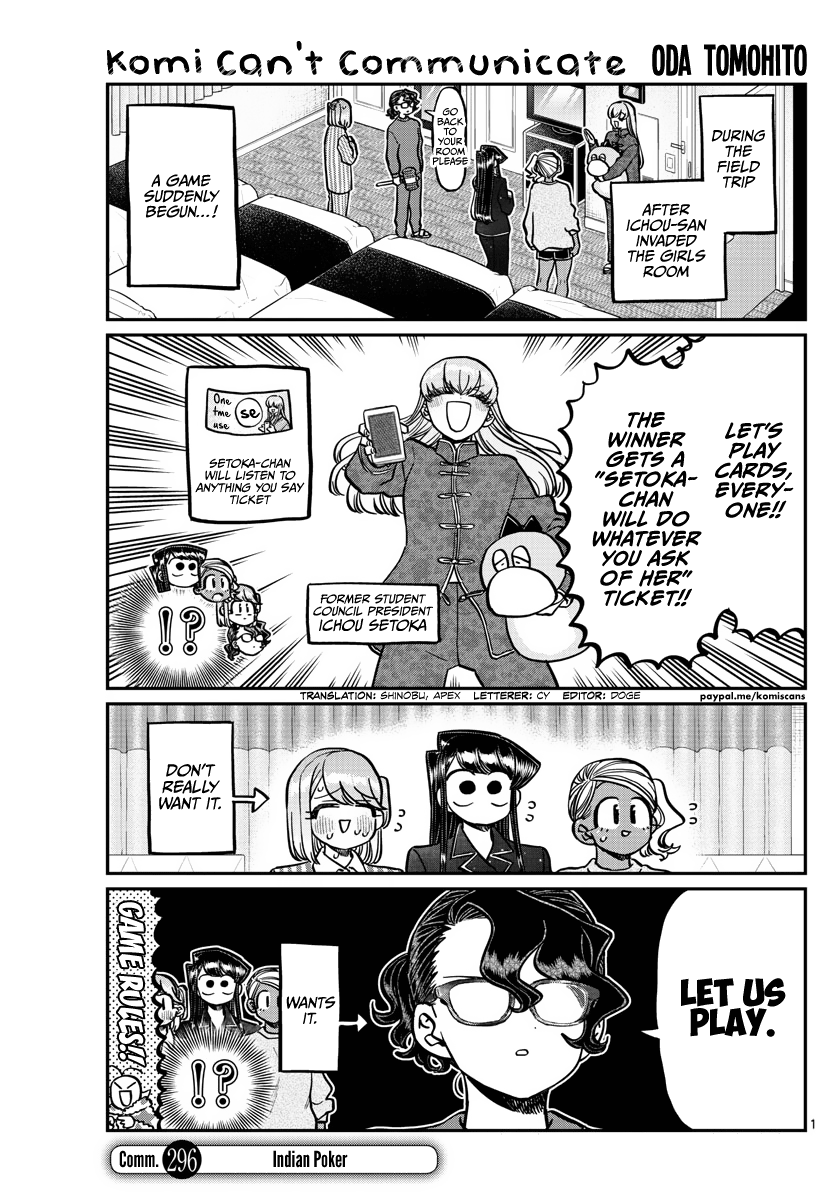 Read Komi Can't Communicate Manga Online