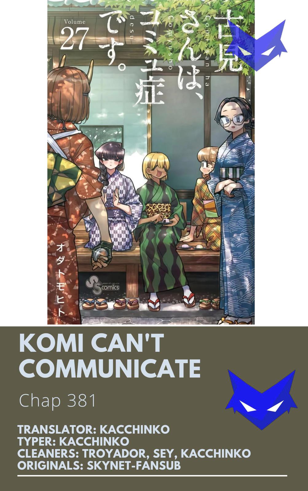 Read Komi Can't Communicate Manga Online