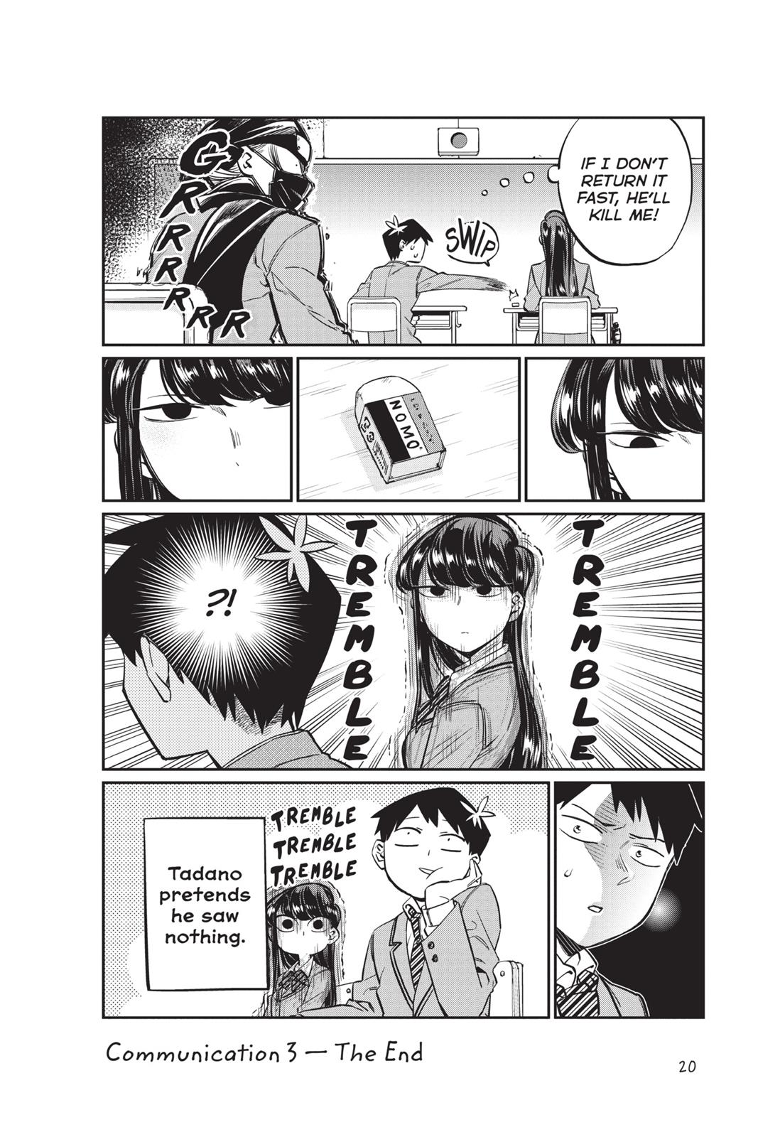 Read Komi Can't Communicate Manga Online