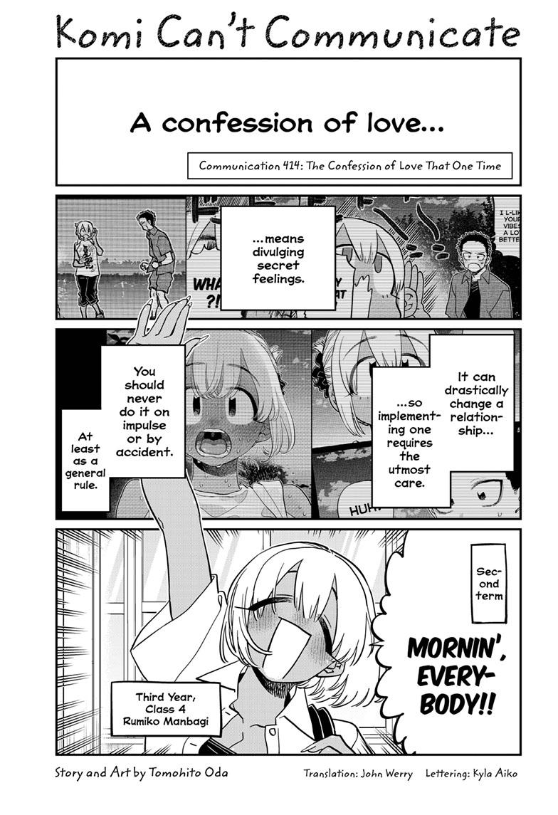 Read Komi Can't Communicate Manga Online