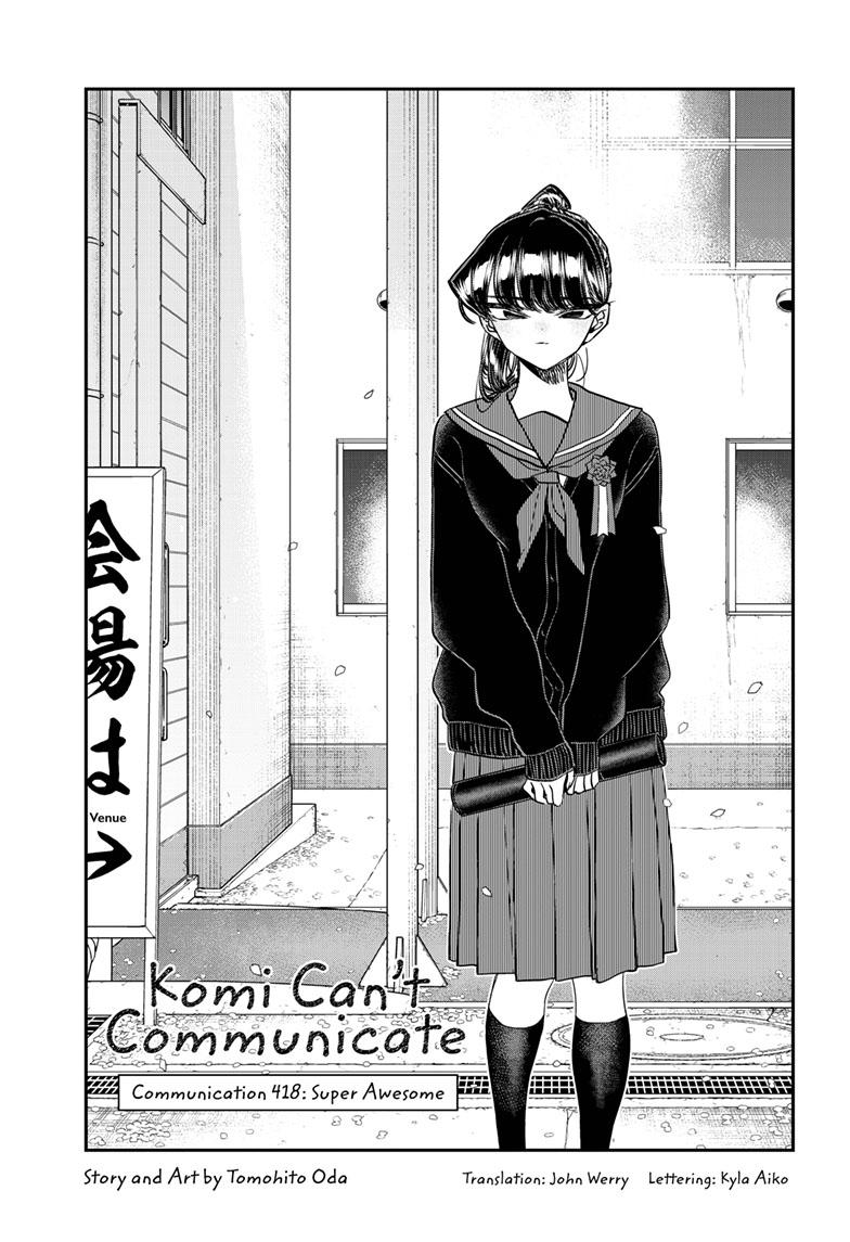 Read Komi Can't Communicate Manga Online