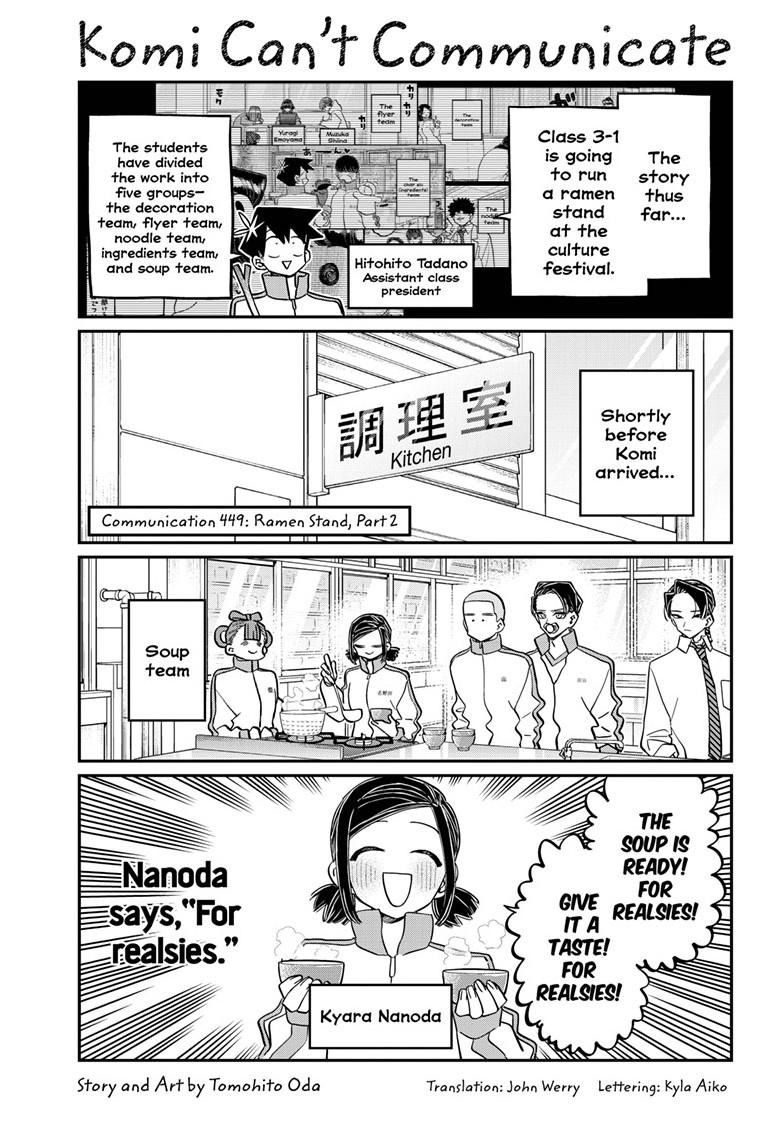 Read Komi Can't Communicate Manga Online