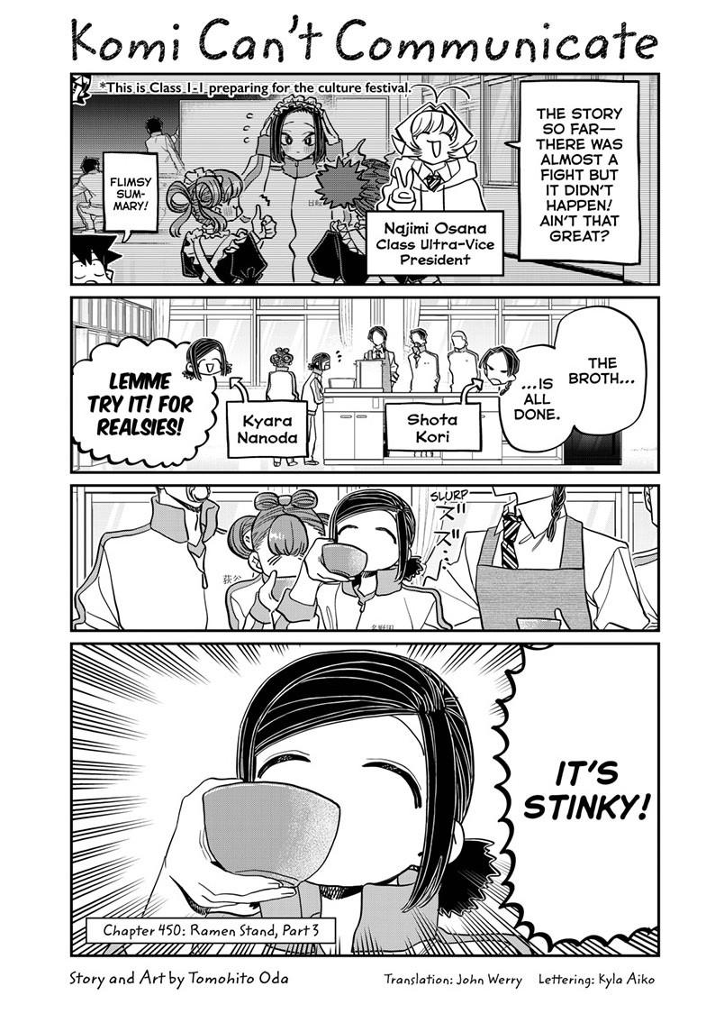 Read Komi Can't Communicate Manga Online