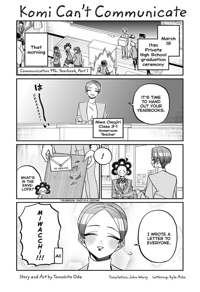 Read Komi Can't Communicate Manga Online