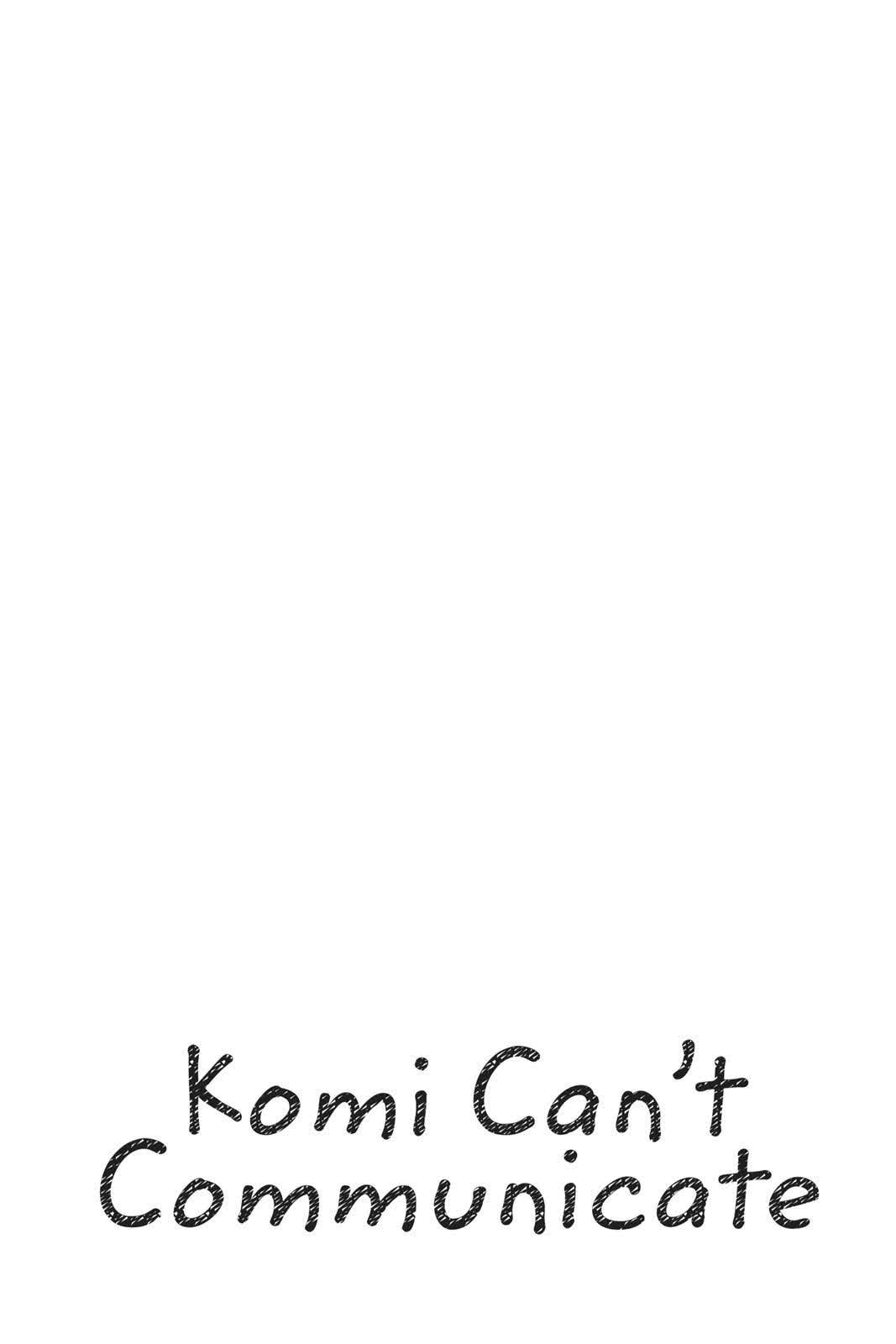 Read Komi Can't Communicate Manga Online