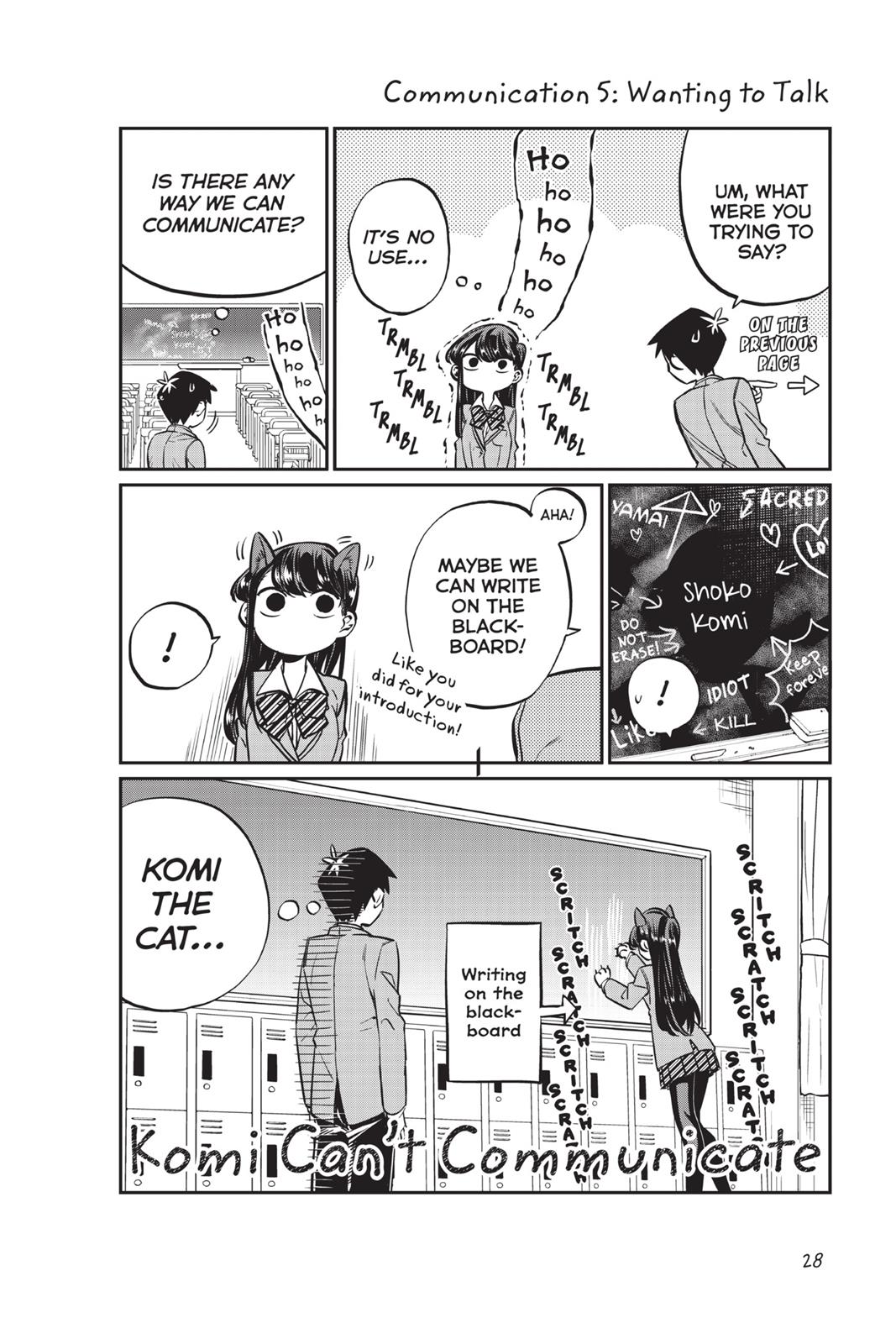 Read Komi Can't Communicate Manga Online
