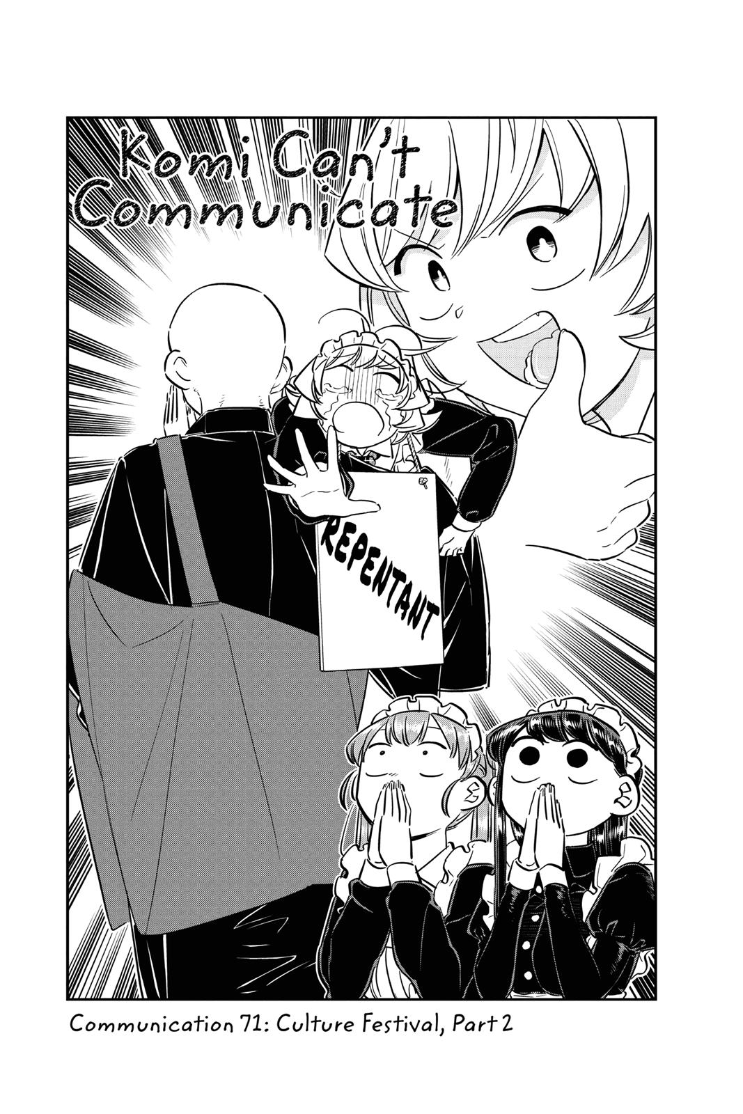 Read Komi Can't Communicate Manga Online