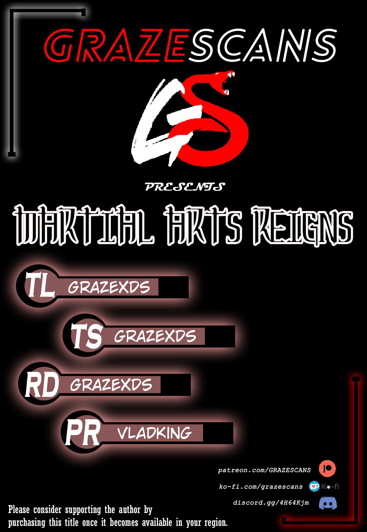 Read Martial Arts Reigns Manga Online