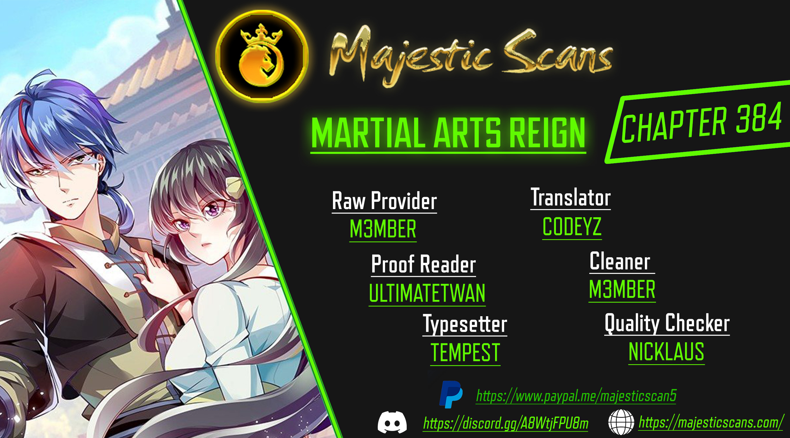 Read Martial Arts Reigns Manga Online