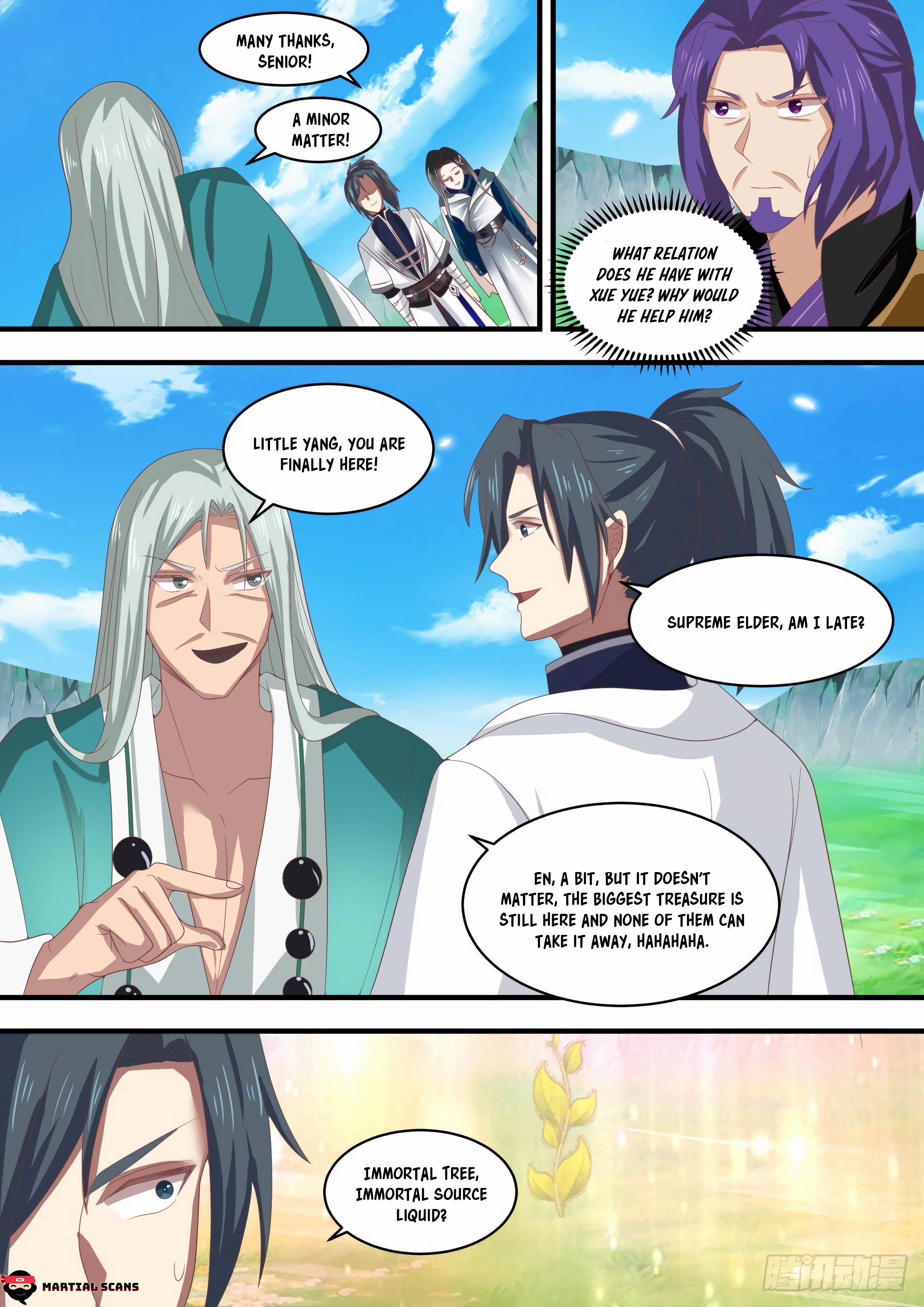 Read Martial Peak Manga Online