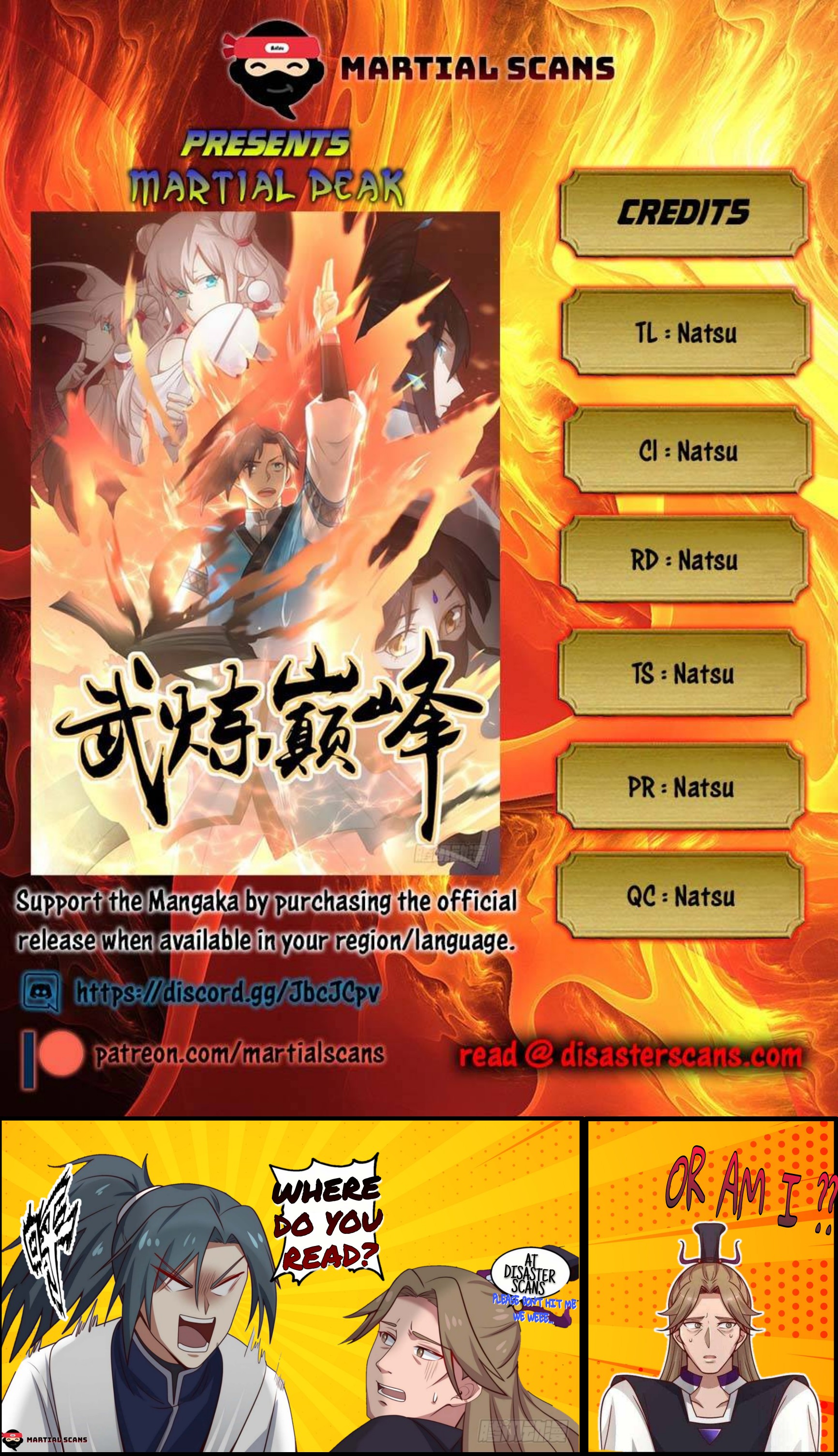 Read Martial Peak Manga Online