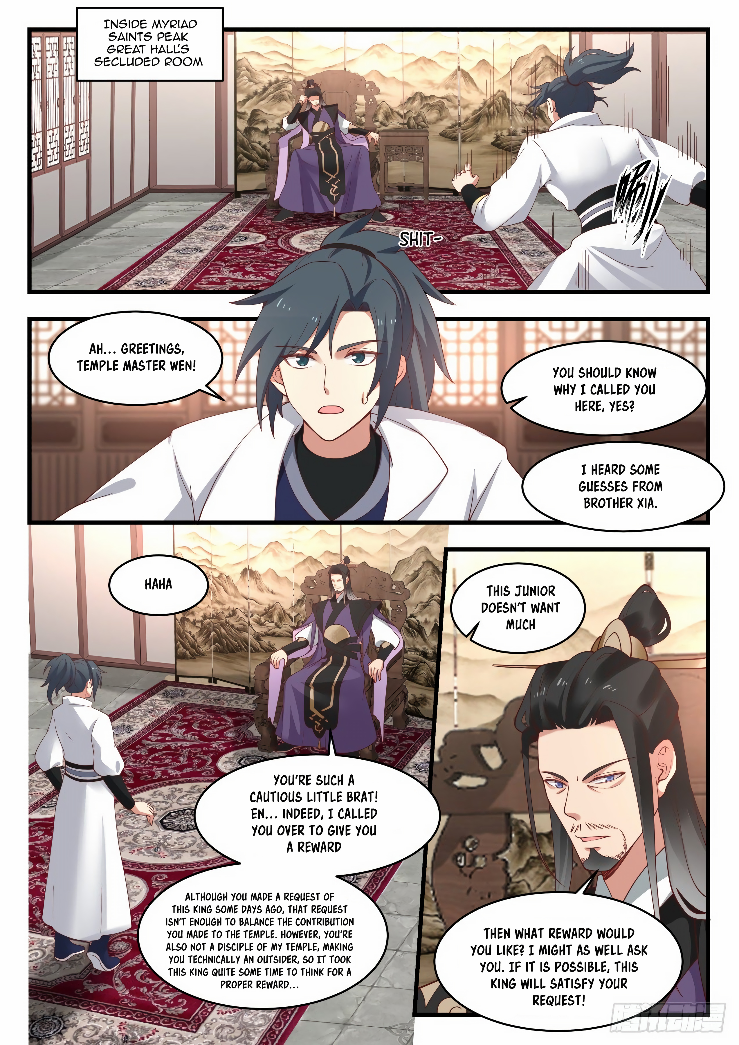 Read Martial Peak Manga Online