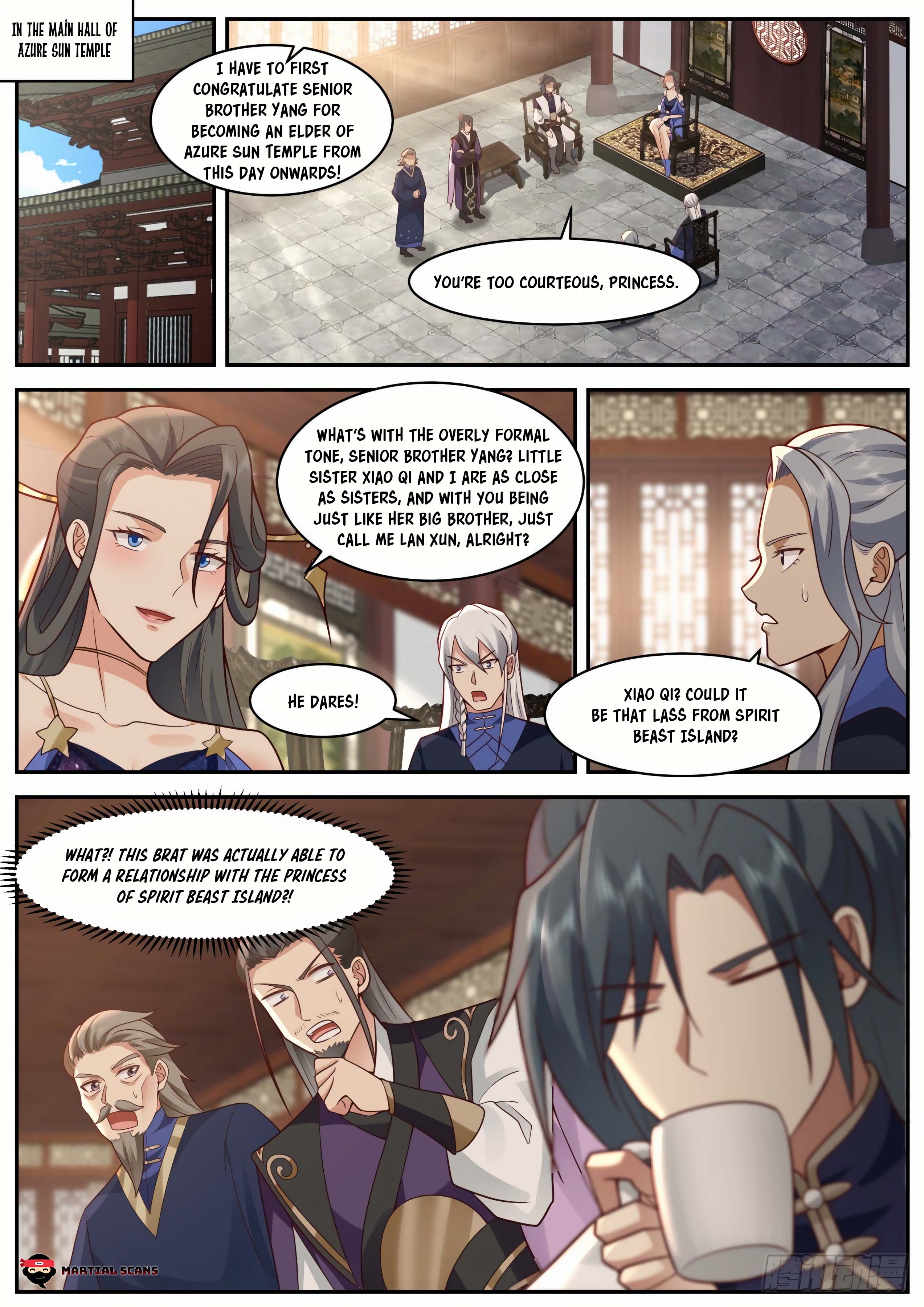 Read Martial Peak Manga Online