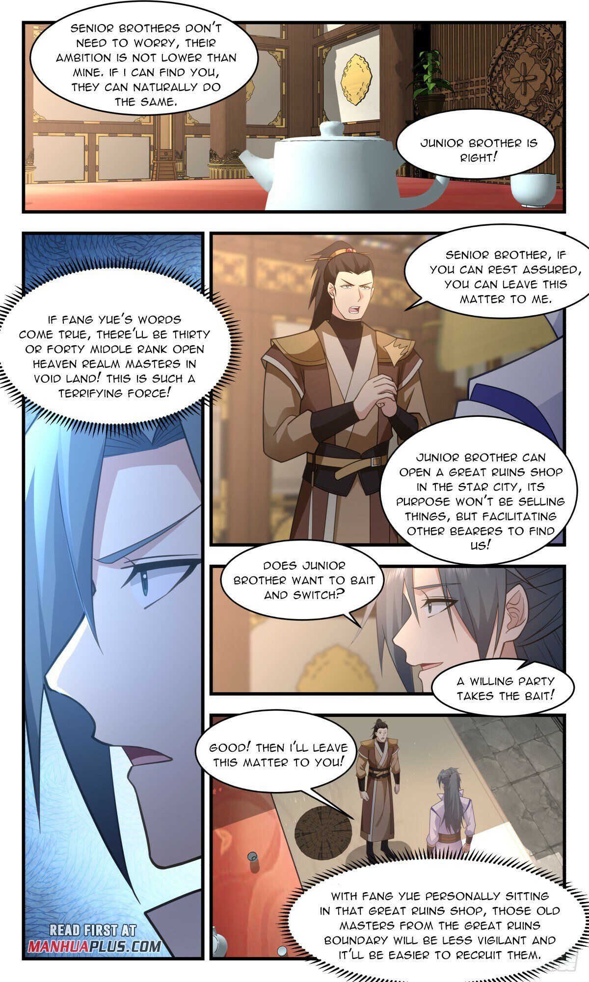 Read Martial Peak Manga Online