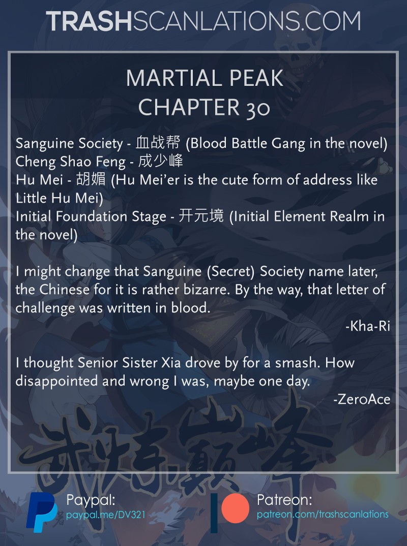 Read Martial Peak Manga Online