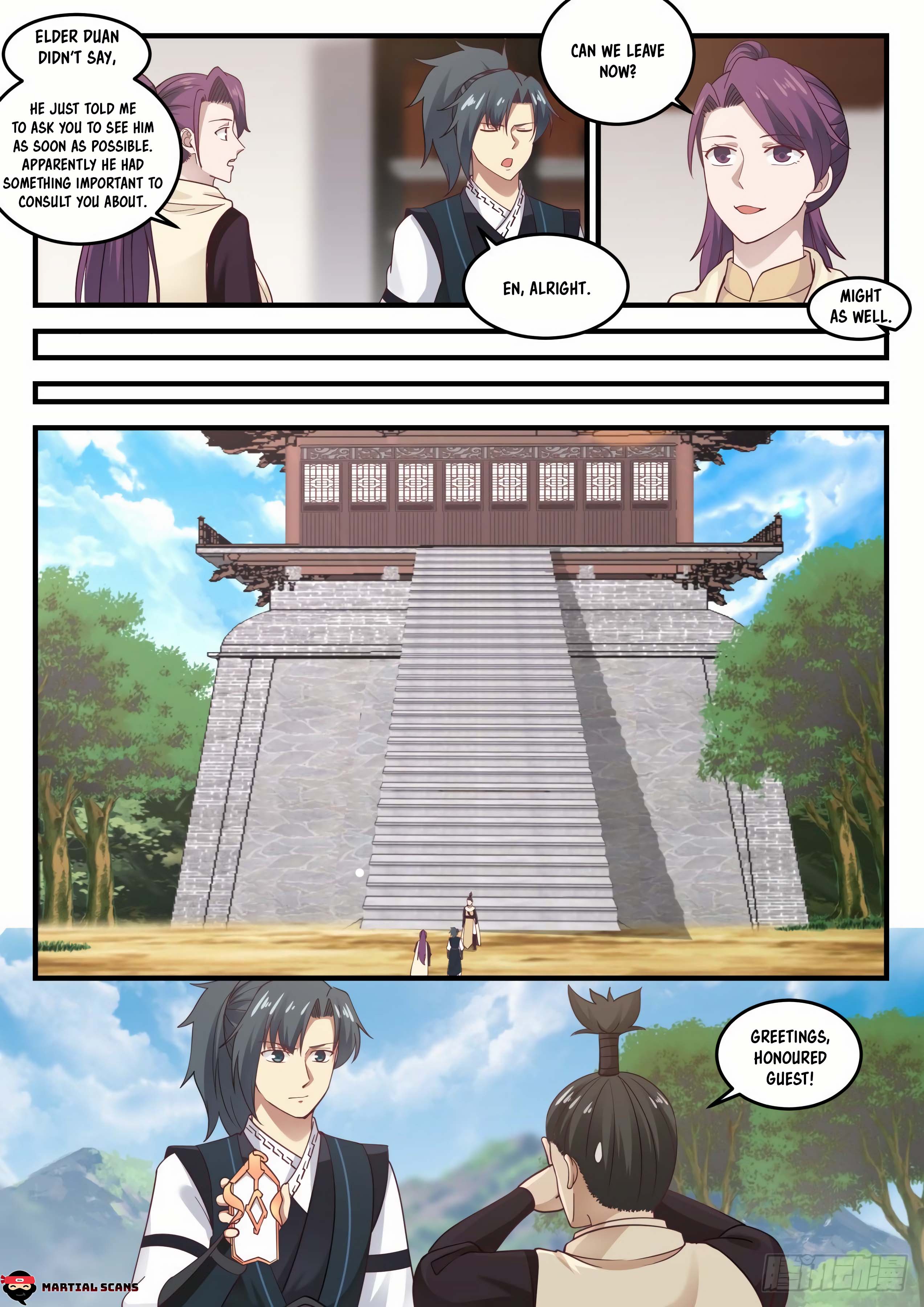 Read Martial Peak Manga Online