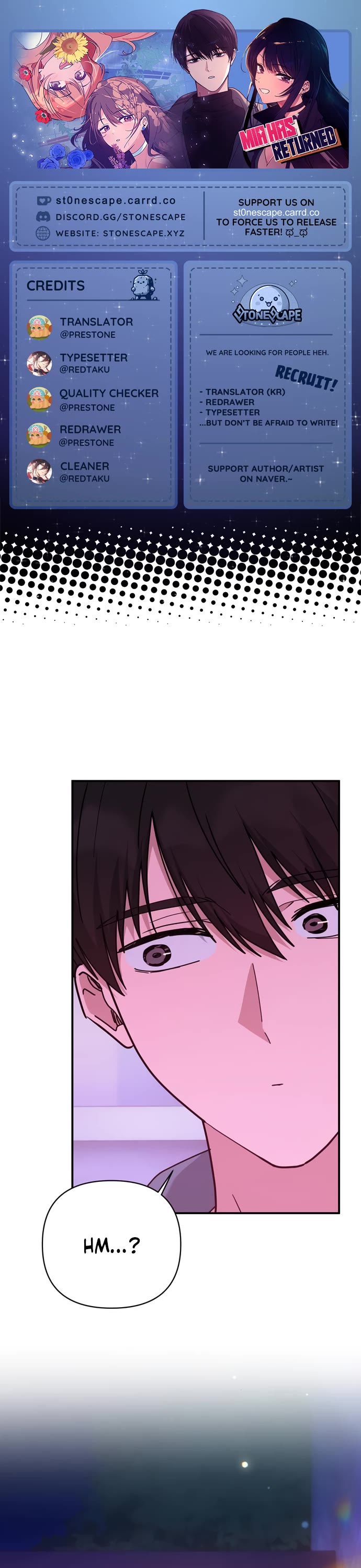 Read Mia Has Returned Manga Online