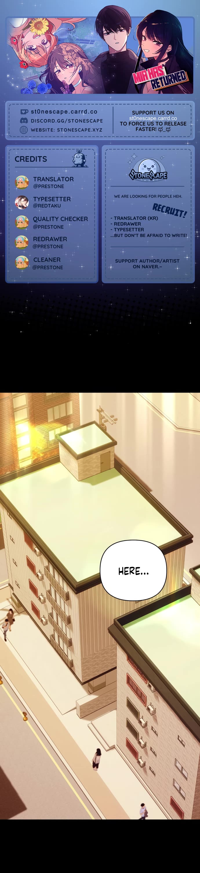 Read Mia Has Returned Manga Online