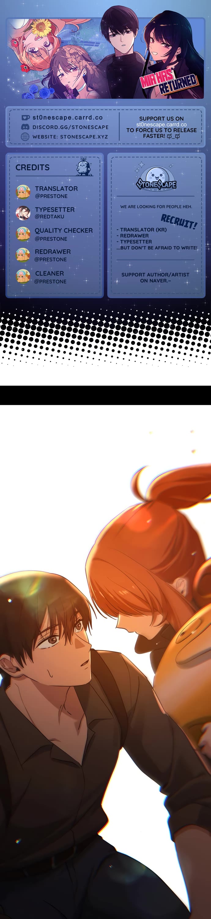 Read Mia Has Returned Manga Online