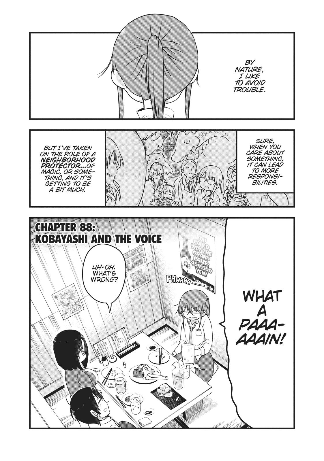 Read Miss Kobayashi's Dragon Maid Manga Online