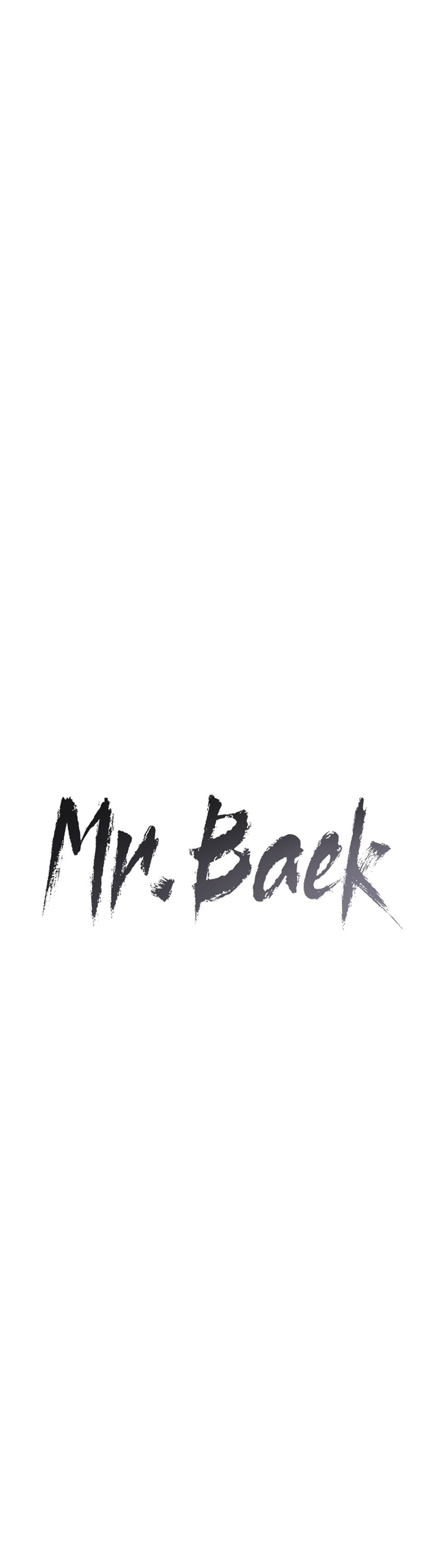 Read Mr. Baek Manga Online