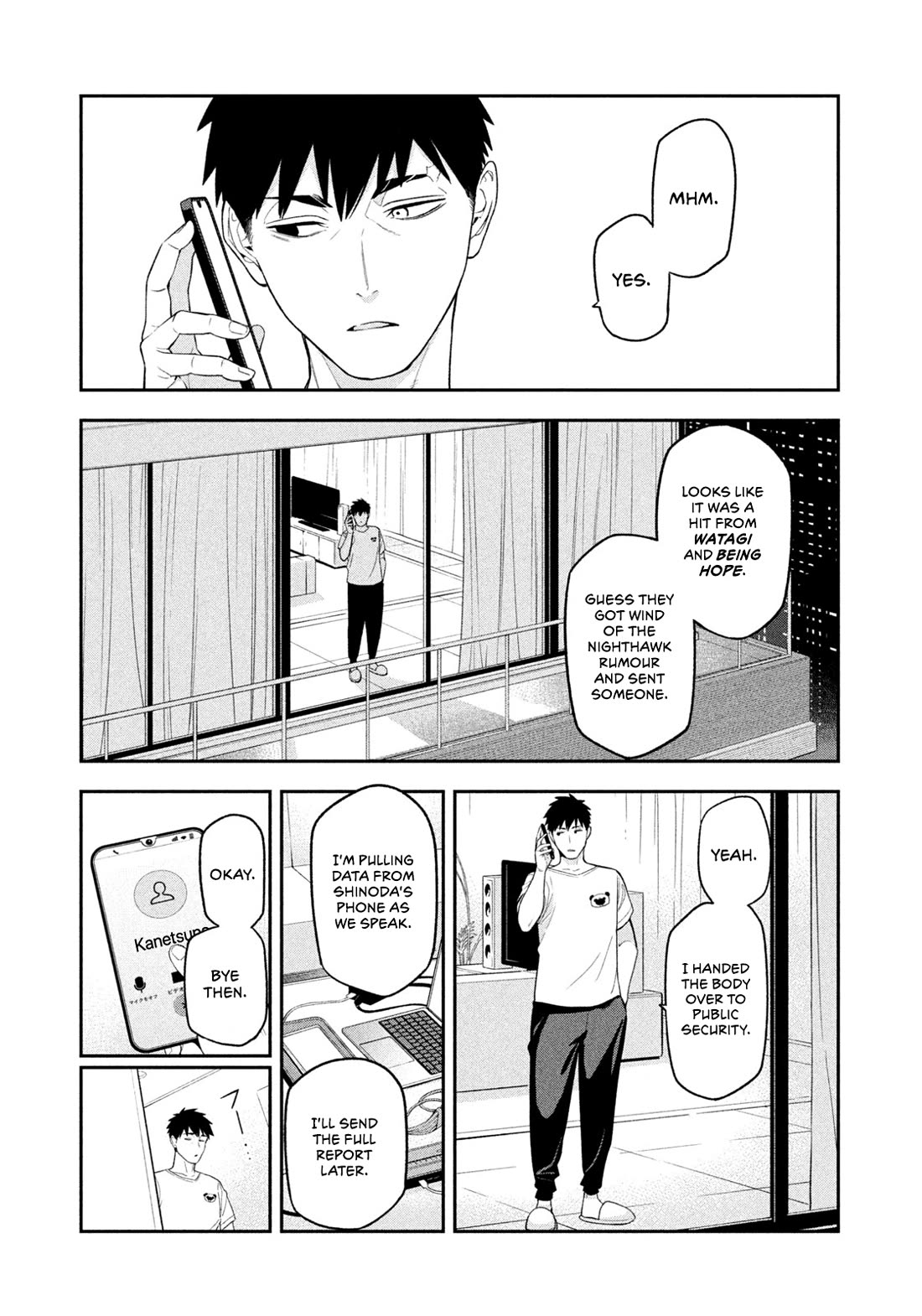 Read Nighthawk Returns Manga Online