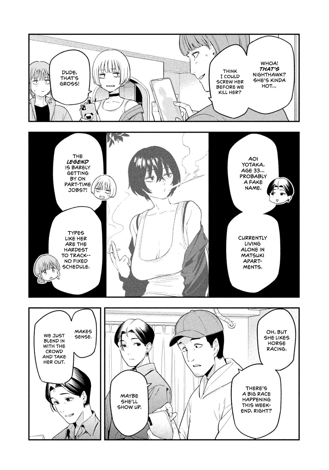 Read Nighthawk Returns Manga Online