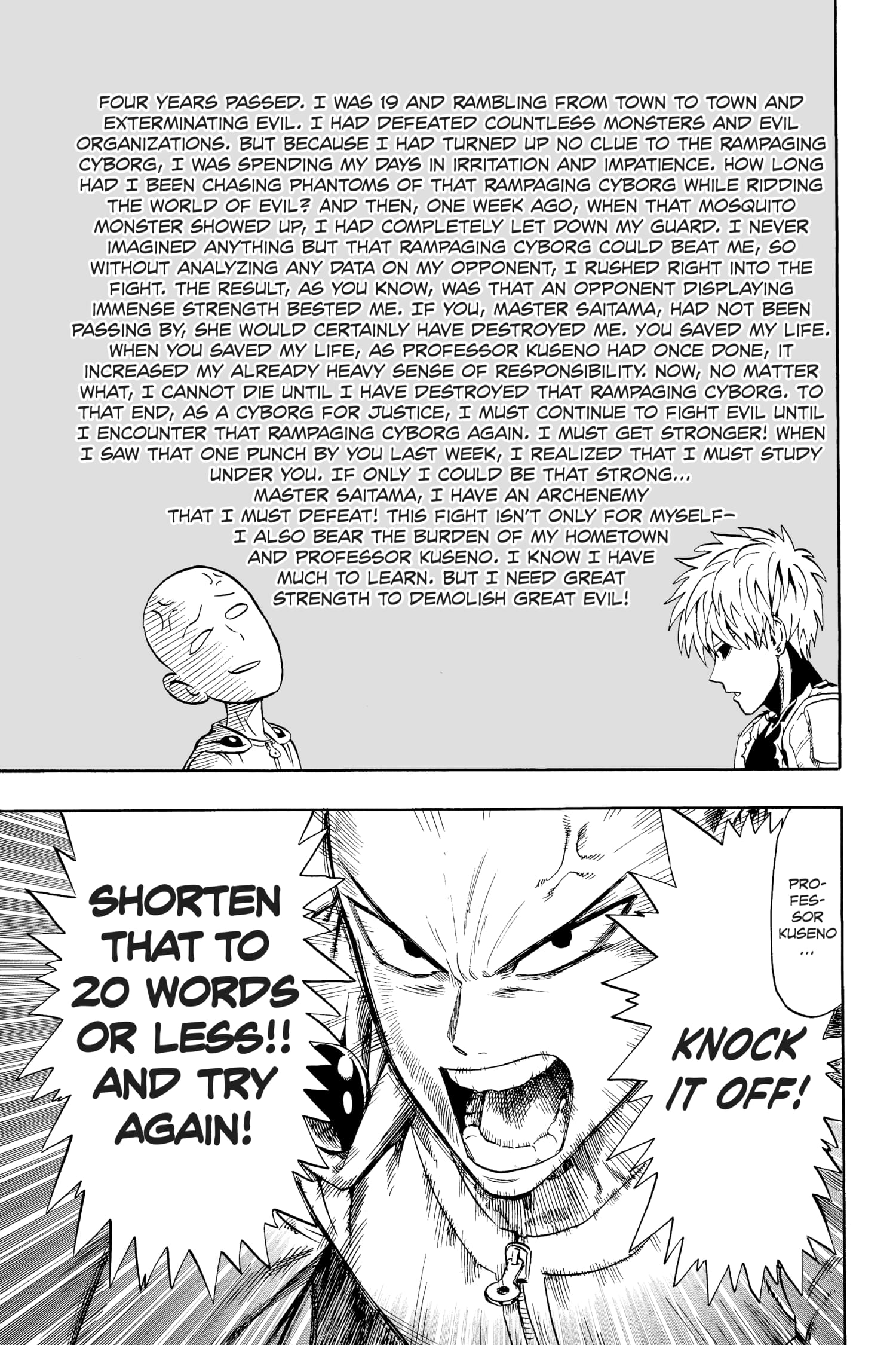Read One Punch Man Manga Online