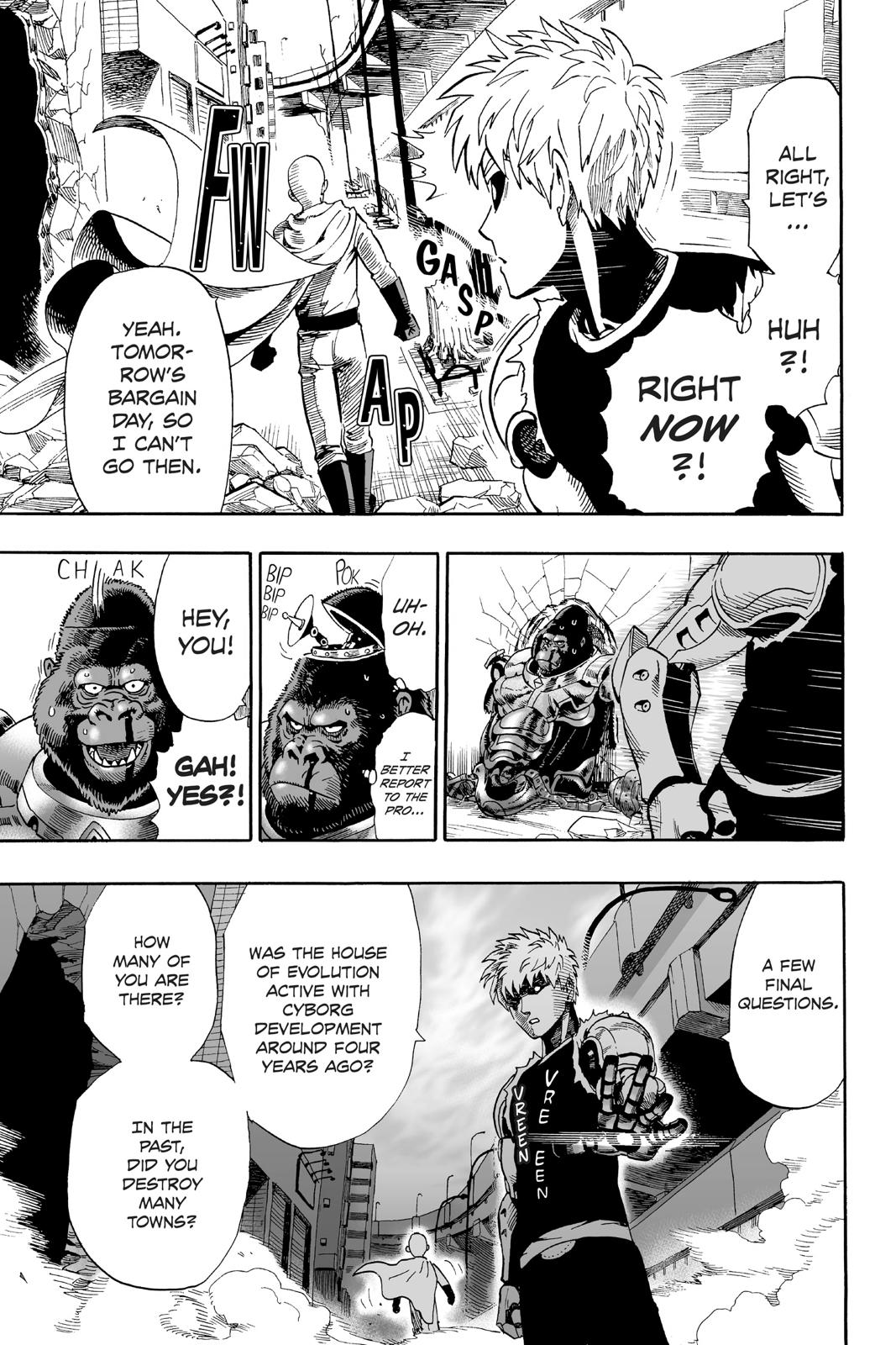 Read One Punch Man Manga Online