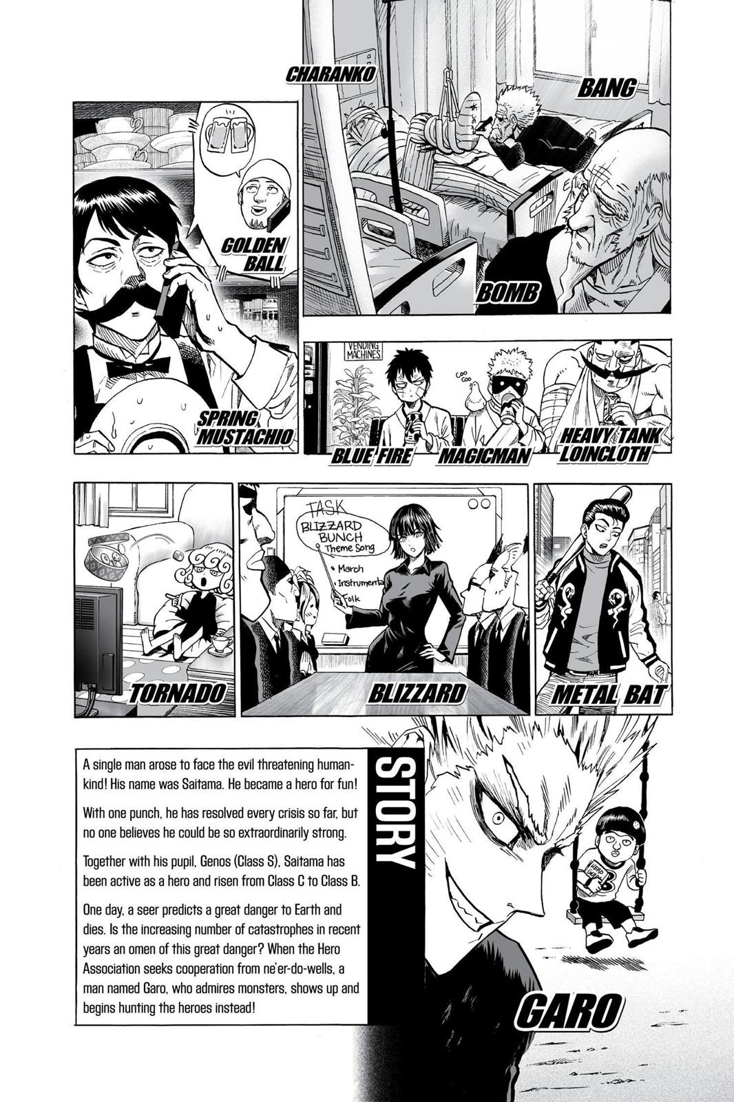 Read One Punch Man Manga Online
