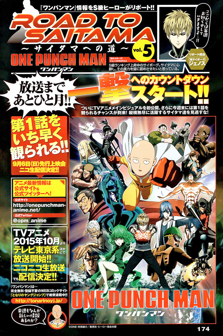 Read One Punch Man Manga Online