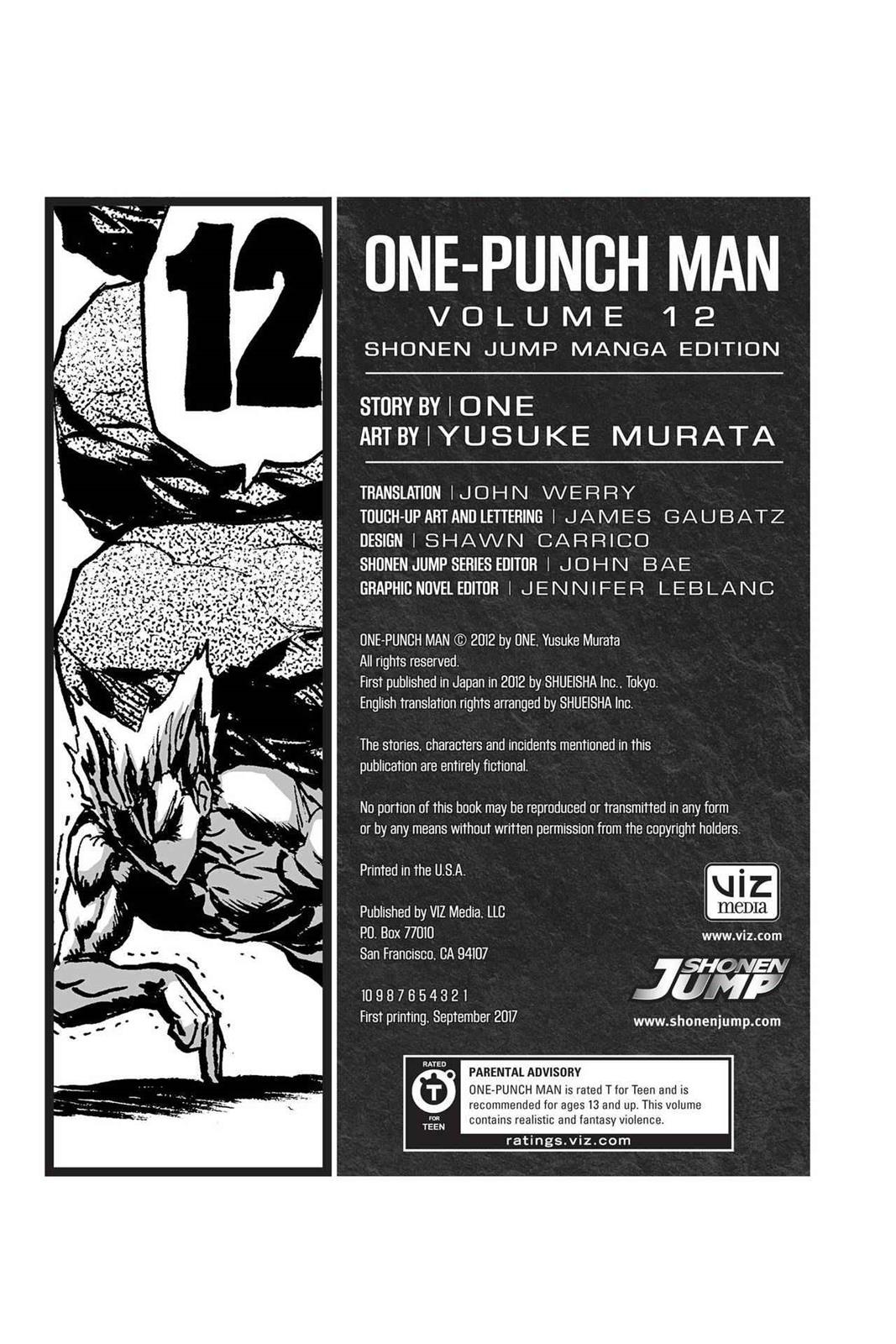 Read One Punch Man Manga Online