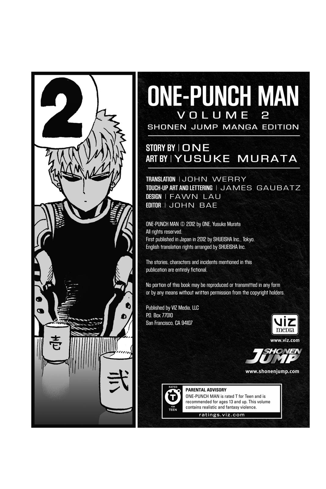 Read One Punch Man Manga Online