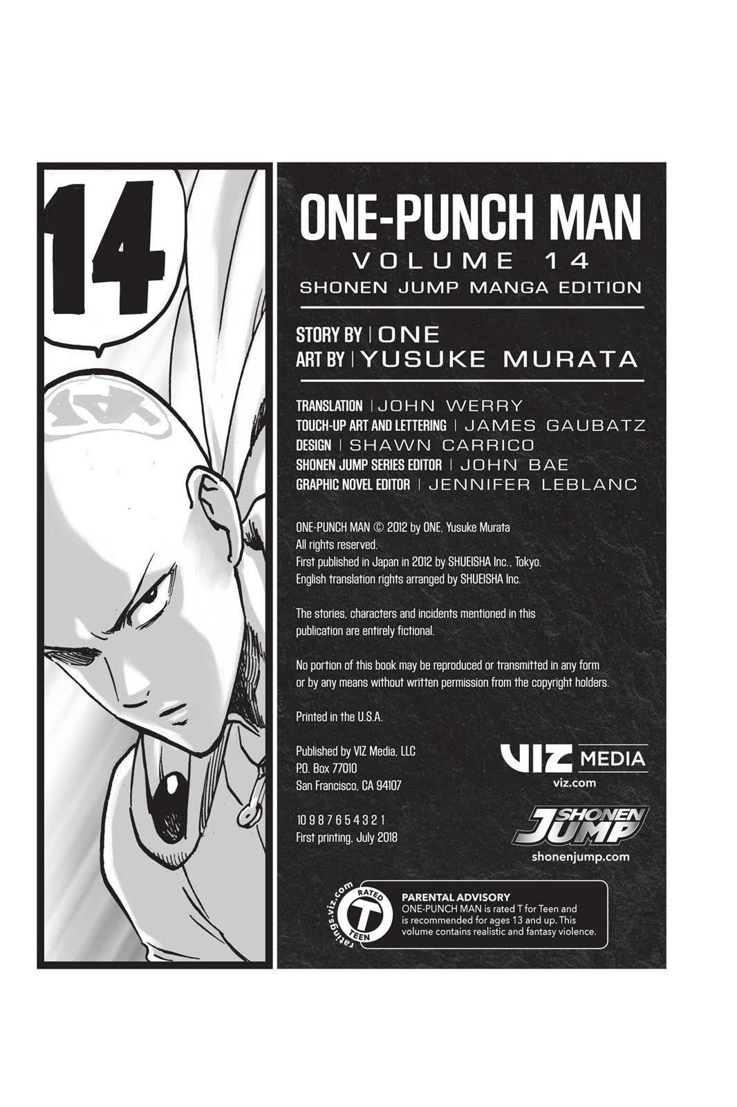 Read One Punch Man Manga Online