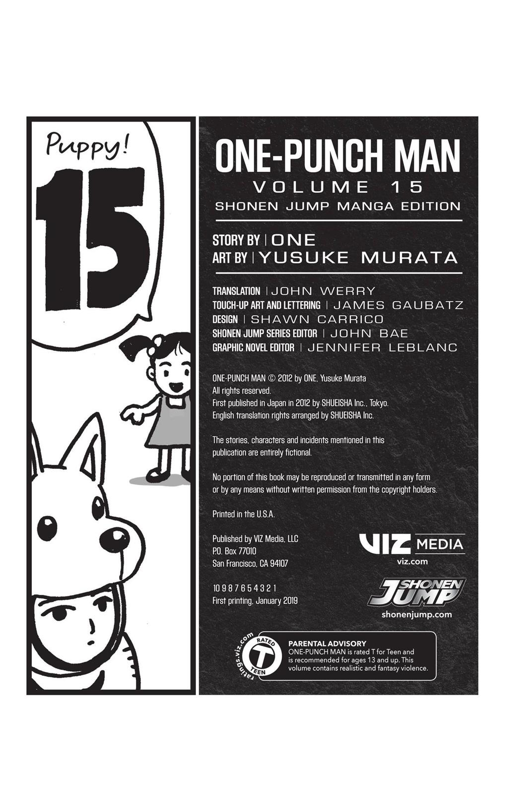 Read One Punch Man Manga Online