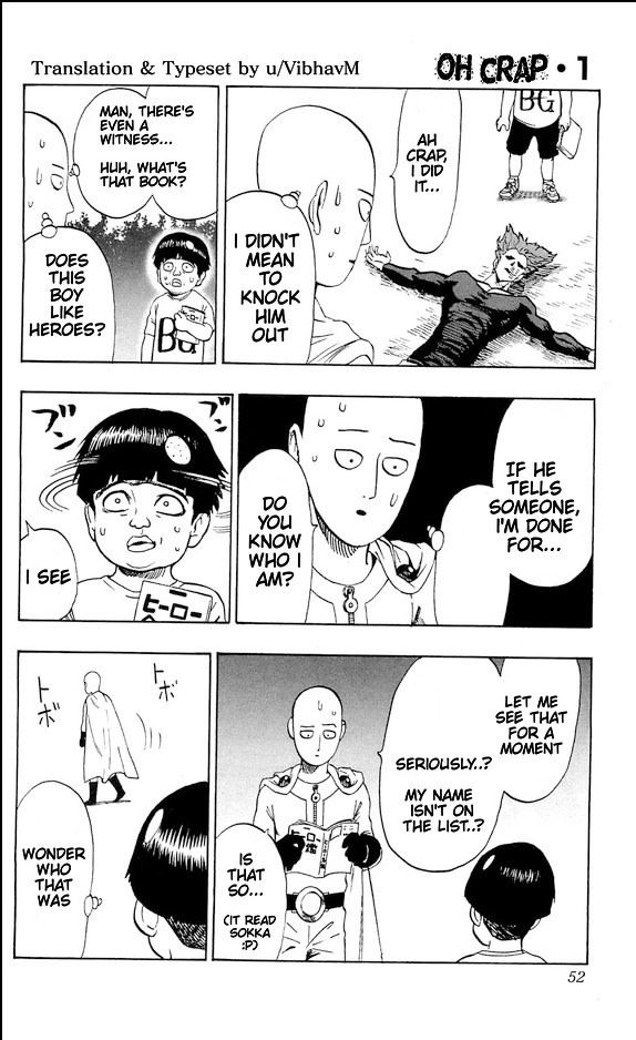 Read One Punch Man Manga Online