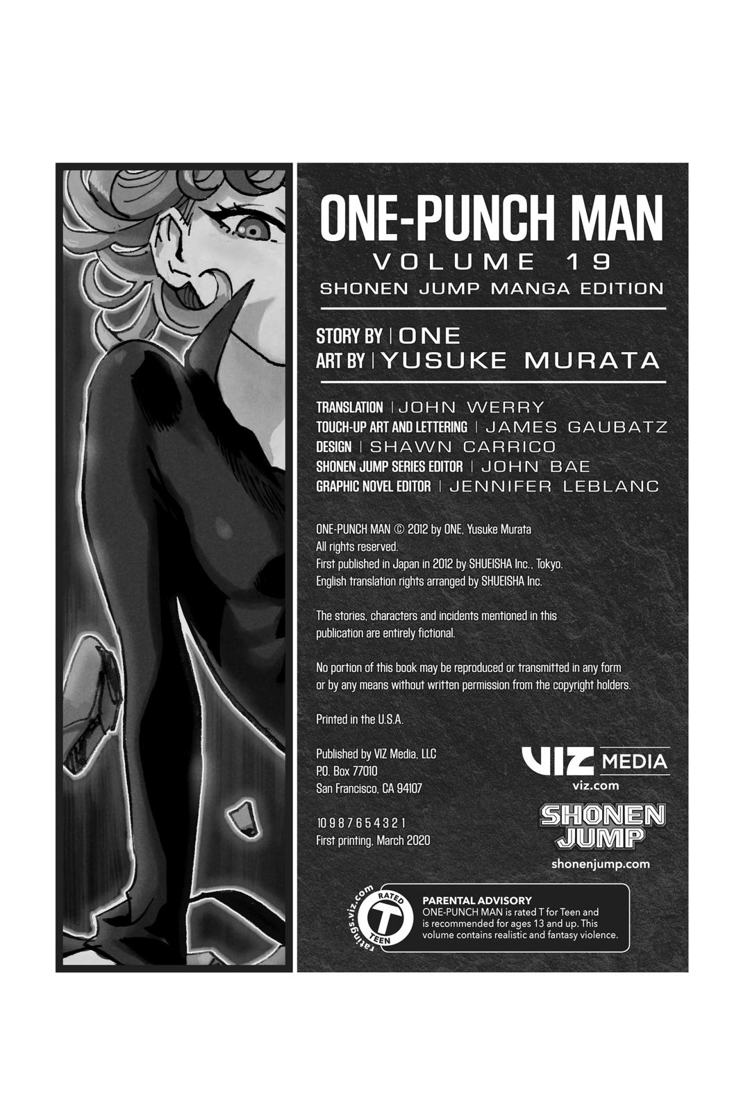 Read One Punch Man Manga Online