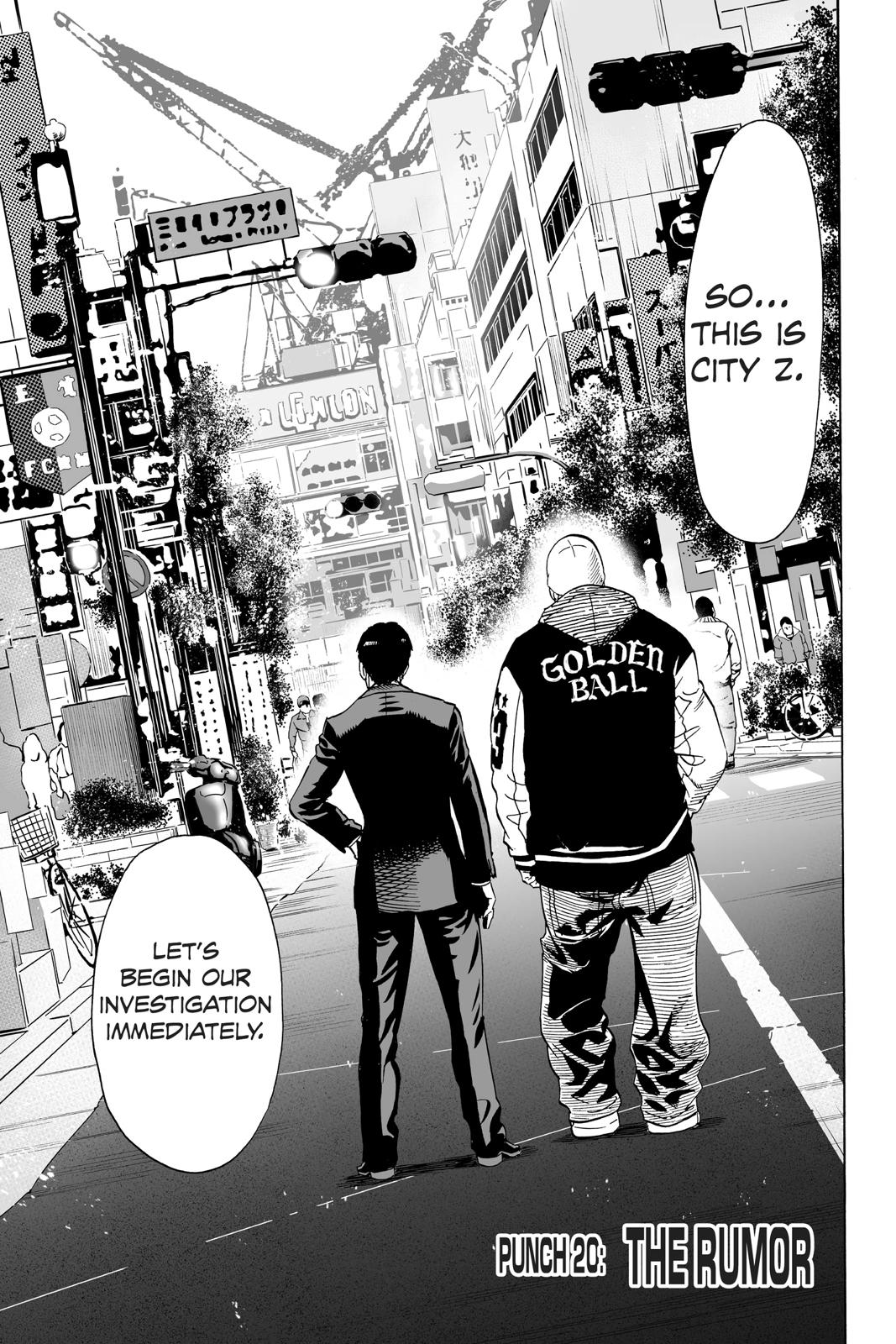Read One Punch Man Manga Online