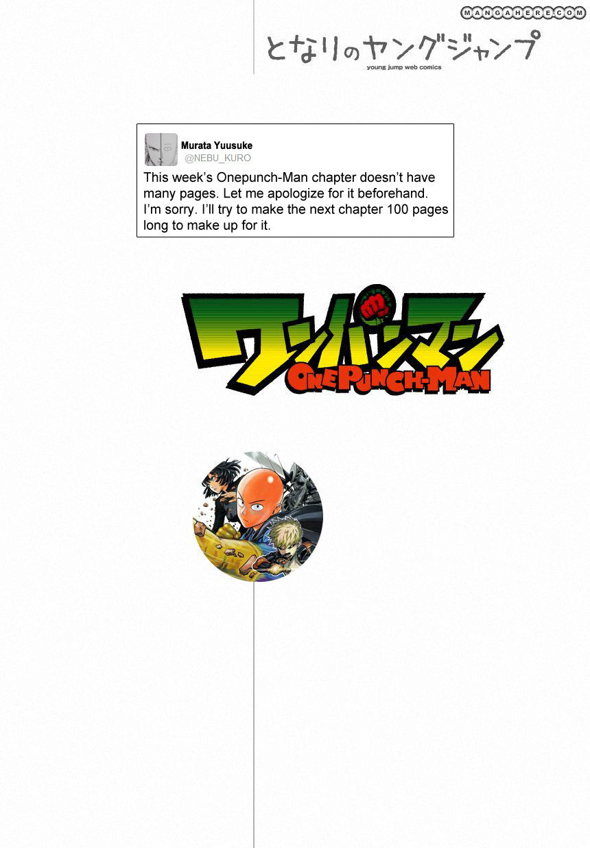 Read One Punch Man Manga Online