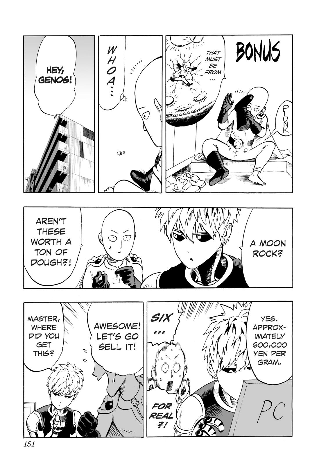 Read One Punch Man Manga Online