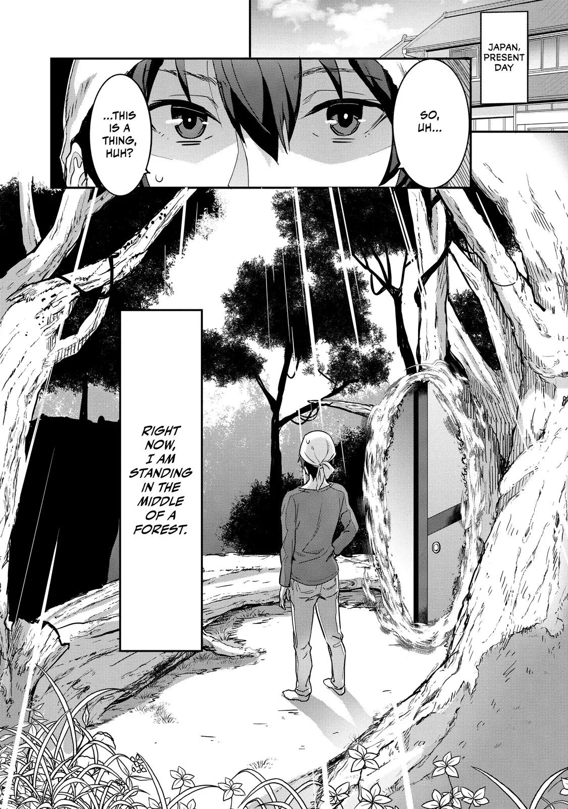 Read Peddler in Another World I Can Go Back to My World Whenever I Want Manga Online